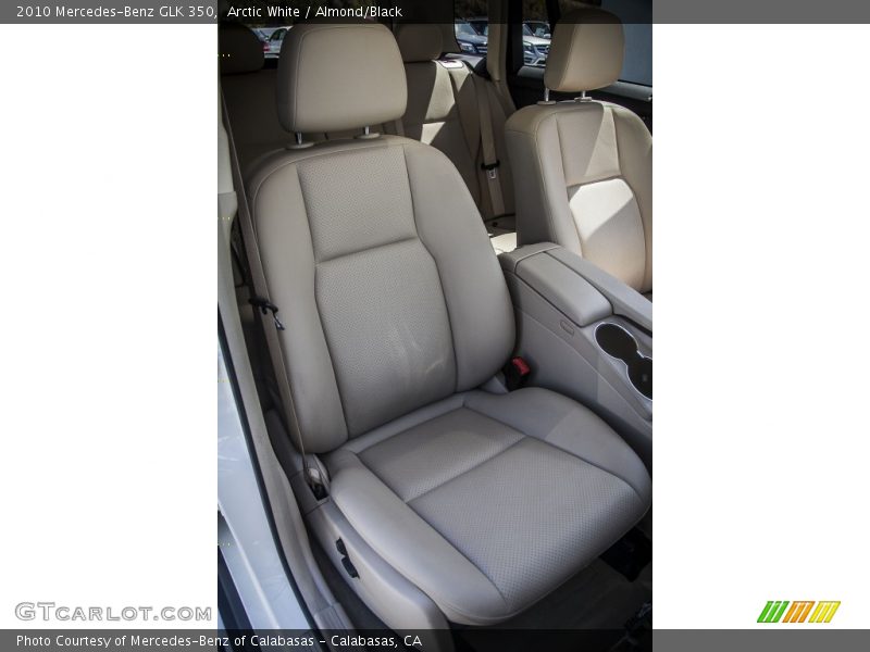 Front Seat of 2010 GLK 350