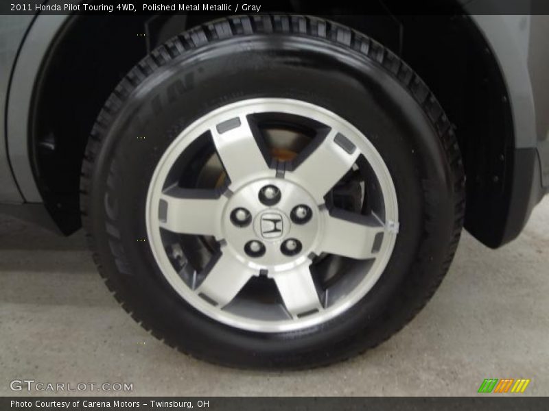 Polished Metal Metallic / Gray 2011 Honda Pilot Touring 4WD
