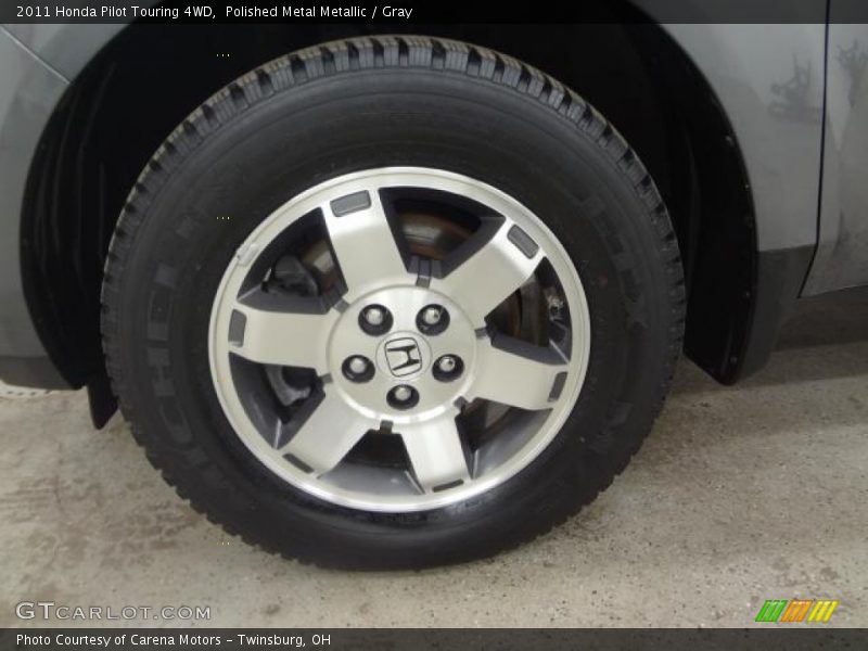 Polished Metal Metallic / Gray 2011 Honda Pilot Touring 4WD
