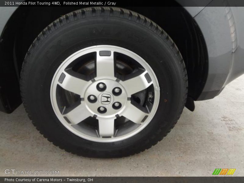 Polished Metal Metallic / Gray 2011 Honda Pilot Touring 4WD
