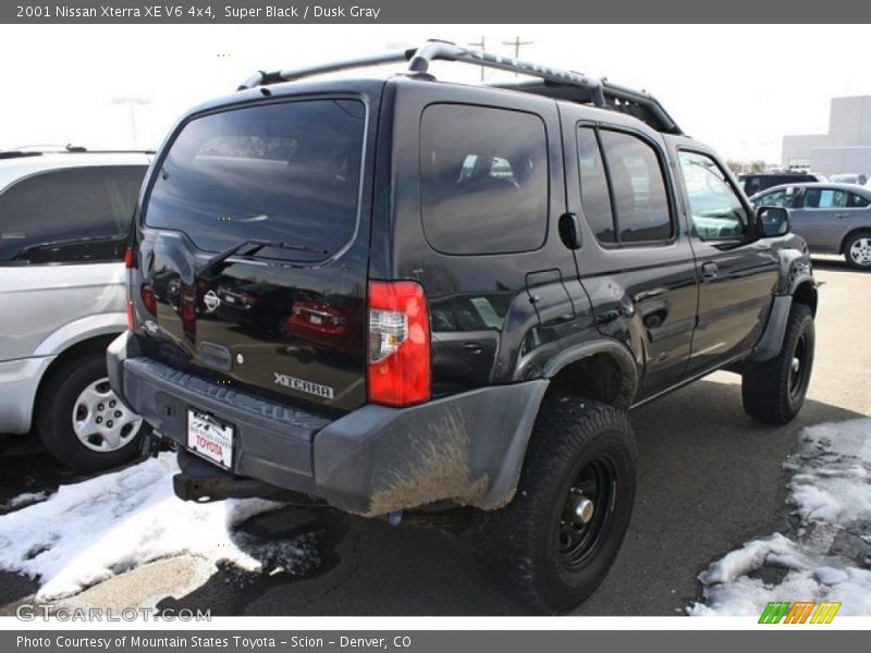 Super Black / Dusk Gray 2001 Nissan Xterra XE V6 4x4