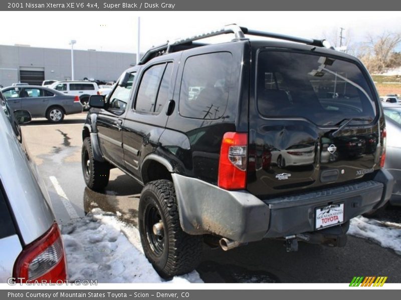 Super Black / Dusk Gray 2001 Nissan Xterra XE V6 4x4