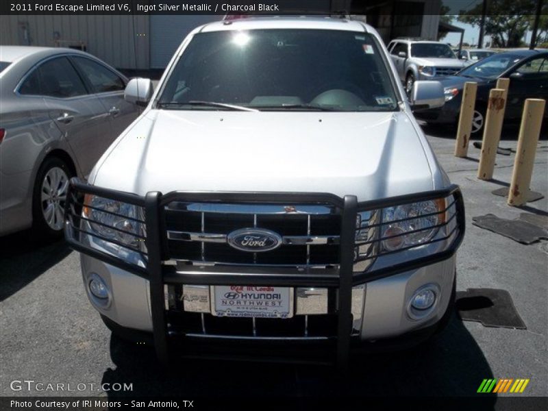 Ingot Silver Metallic / Charcoal Black 2011 Ford Escape Limited V6