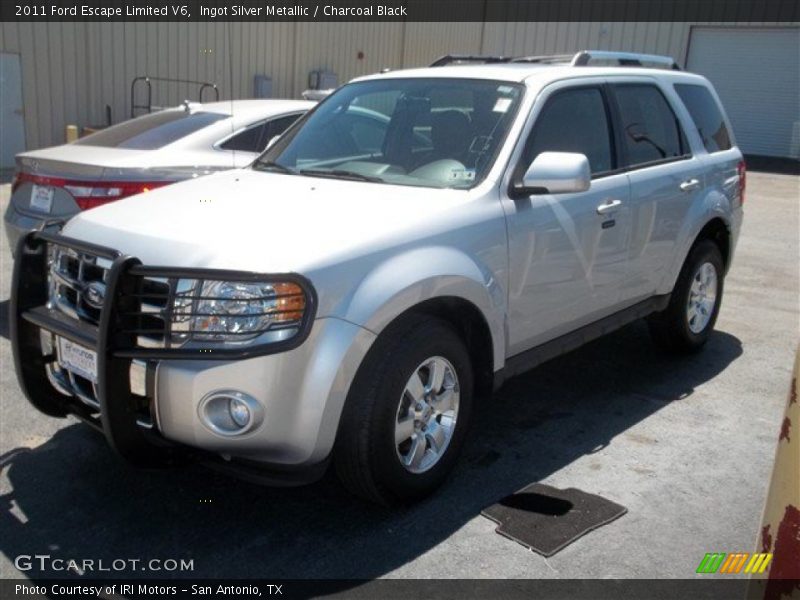 Ingot Silver Metallic / Charcoal Black 2011 Ford Escape Limited V6