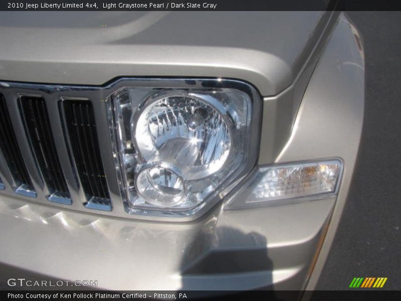 Light Graystone Pearl / Dark Slate Gray 2010 Jeep Liberty Limited 4x4