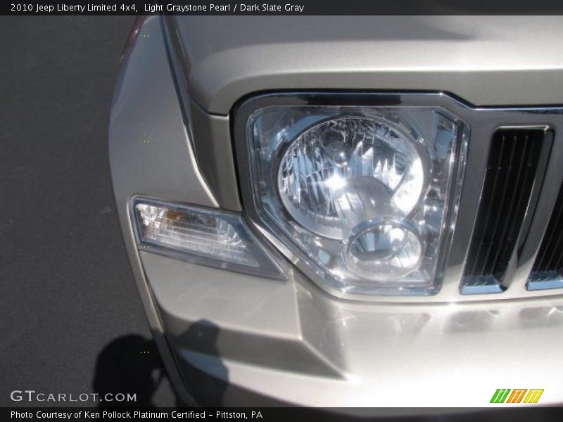 Light Graystone Pearl / Dark Slate Gray 2010 Jeep Liberty Limited 4x4