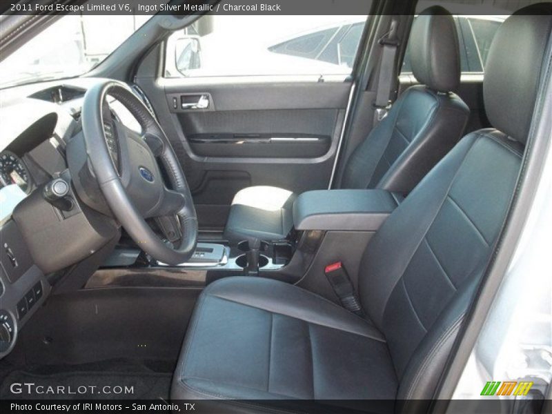 Ingot Silver Metallic / Charcoal Black 2011 Ford Escape Limited V6