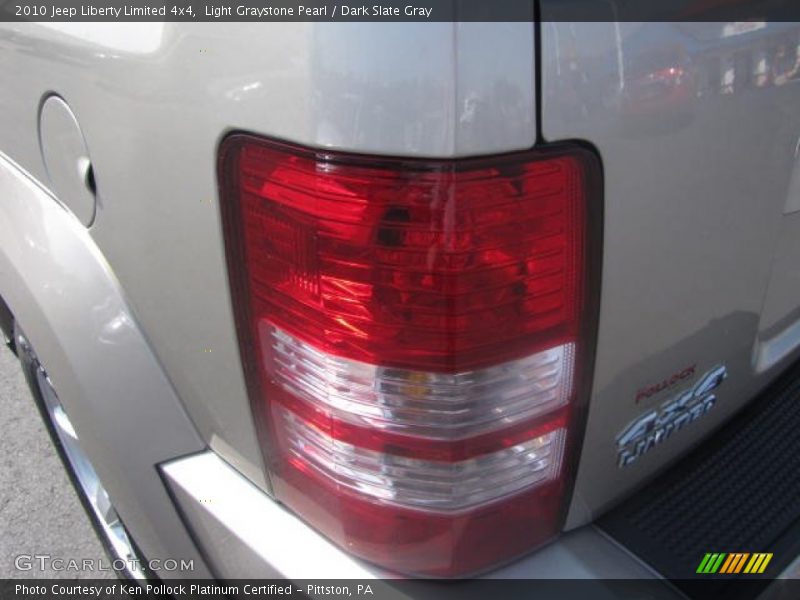 Light Graystone Pearl / Dark Slate Gray 2010 Jeep Liberty Limited 4x4