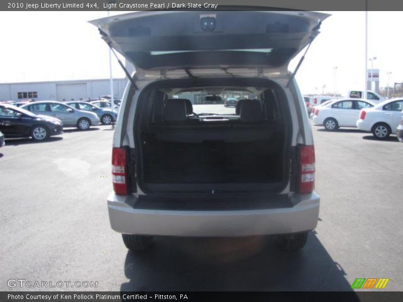 Light Graystone Pearl / Dark Slate Gray 2010 Jeep Liberty Limited 4x4