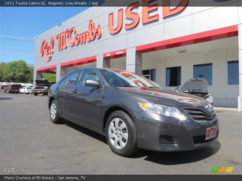 Magnetic Gray Metallic / Ash 2011 Toyota Camry LE