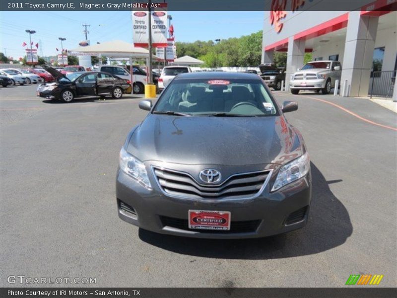 Magnetic Gray Metallic / Ash 2011 Toyota Camry LE