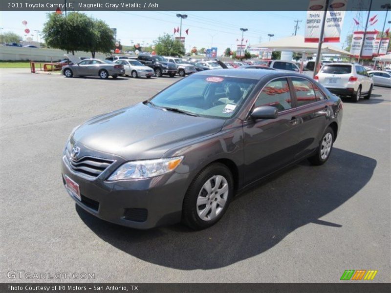 Magnetic Gray Metallic / Ash 2011 Toyota Camry LE