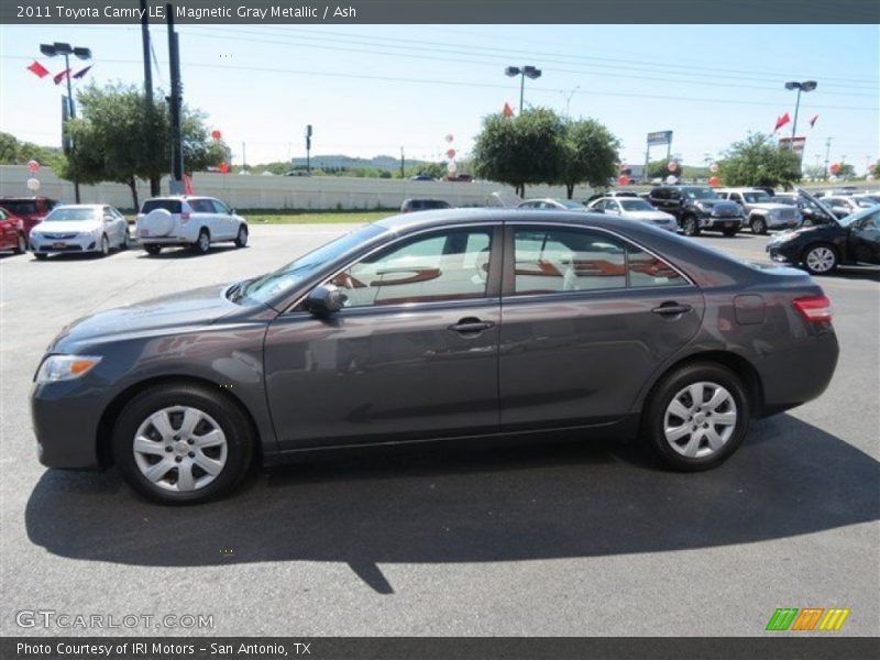 Magnetic Gray Metallic / Ash 2011 Toyota Camry LE