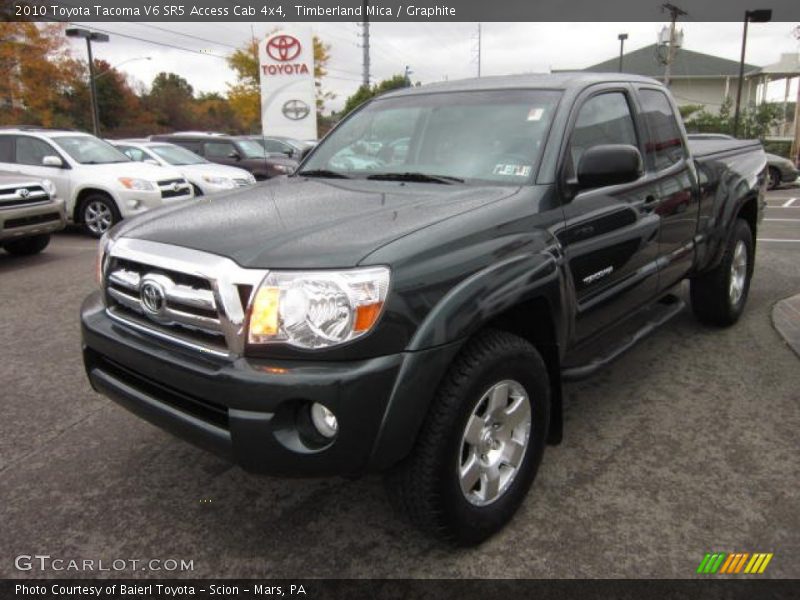 Timberland Mica / Graphite 2010 Toyota Tacoma V6 SR5 Access Cab 4x4