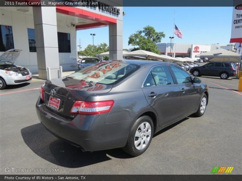 Magnetic Gray Metallic / Ash 2011 Toyota Camry LE