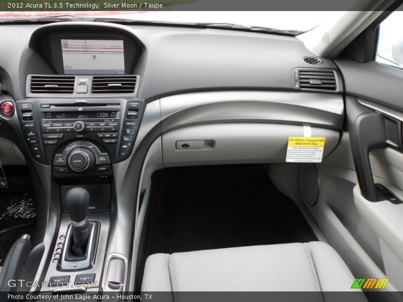 Silver Moon / Taupe 2012 Acura TL 3.5 Technology