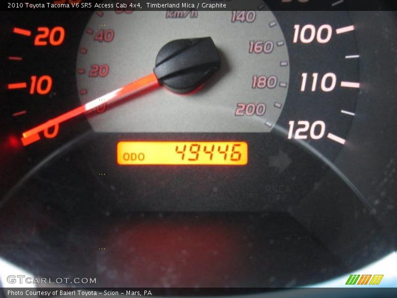 Timberland Mica / Graphite 2010 Toyota Tacoma V6 SR5 Access Cab 4x4