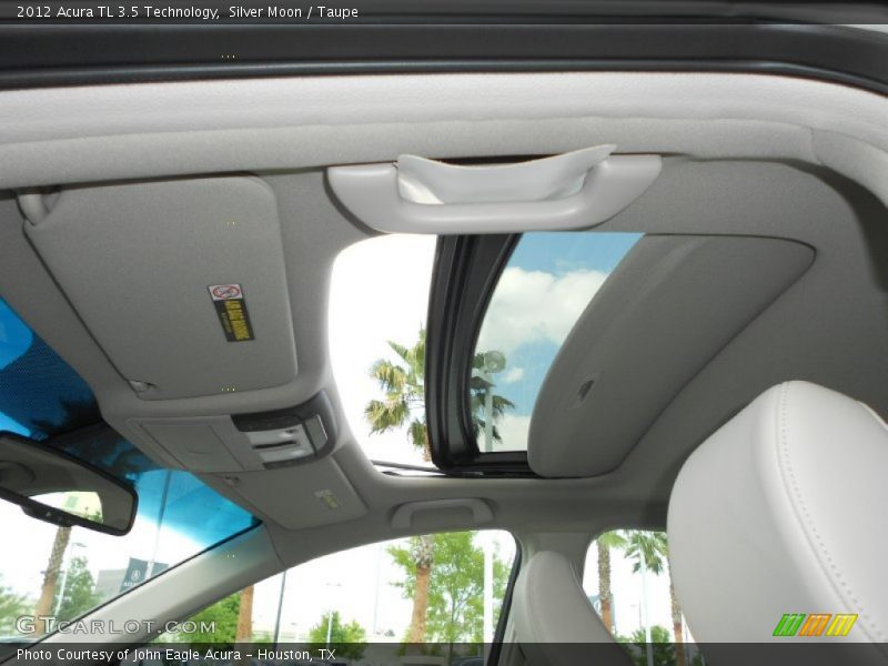 Silver Moon / Taupe 2012 Acura TL 3.5 Technology