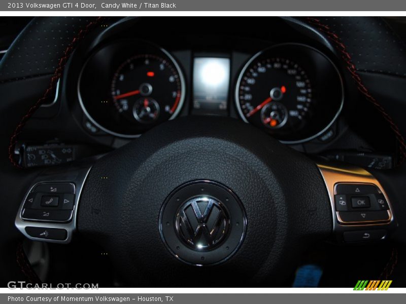 Candy White / Titan Black 2013 Volkswagen GTI 4 Door