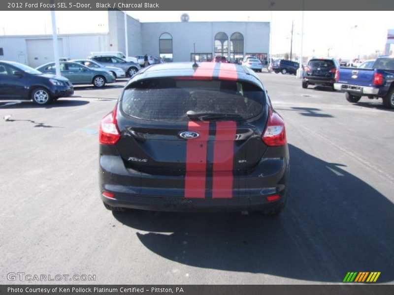 Black / Charcoal Black 2012 Ford Focus SEL 5-Door