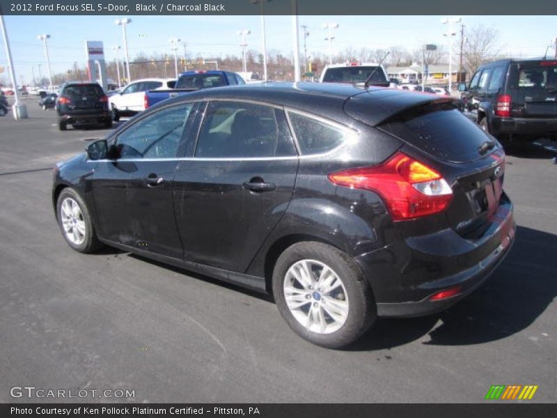 Black / Charcoal Black 2012 Ford Focus SEL 5-Door