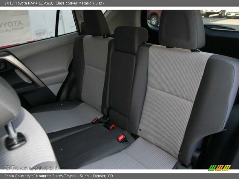 Classic Silver Metallic / Black 2013 Toyota RAV4 LE AWD