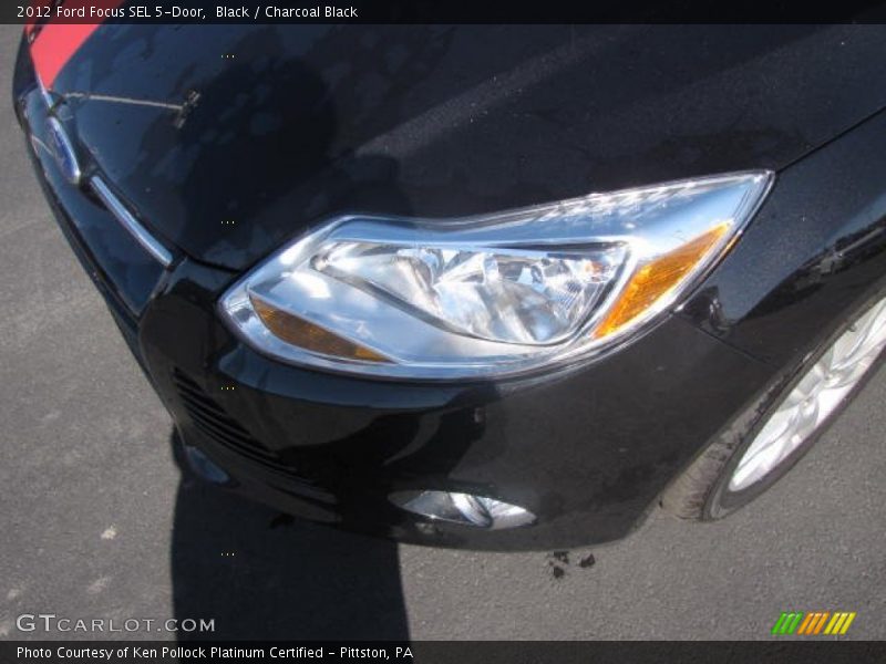 Black / Charcoal Black 2012 Ford Focus SEL 5-Door