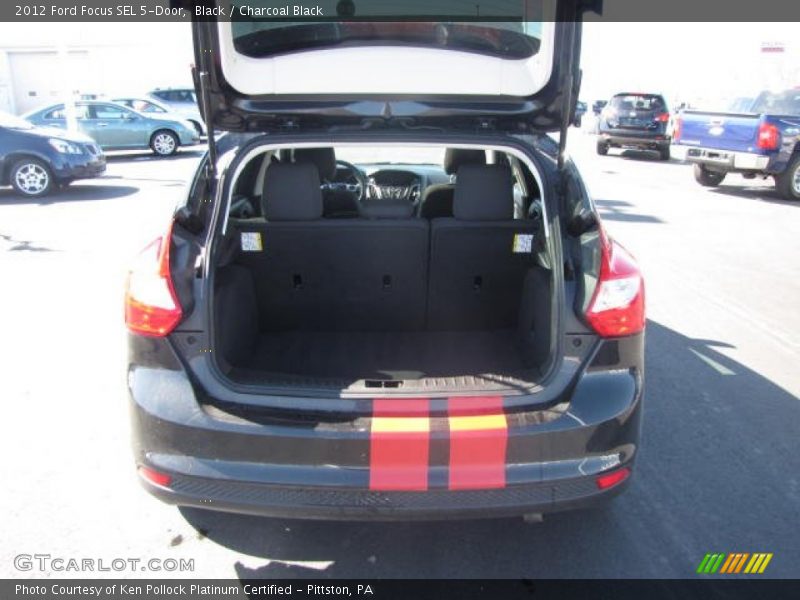 Black / Charcoal Black 2012 Ford Focus SEL 5-Door