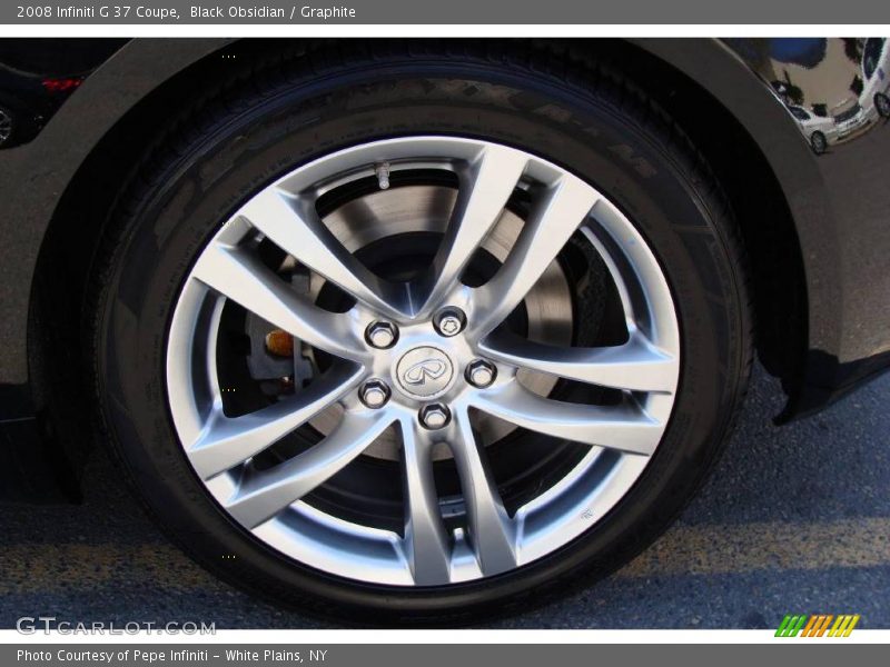 Black Obsidian / Graphite 2008 Infiniti G 37 Coupe