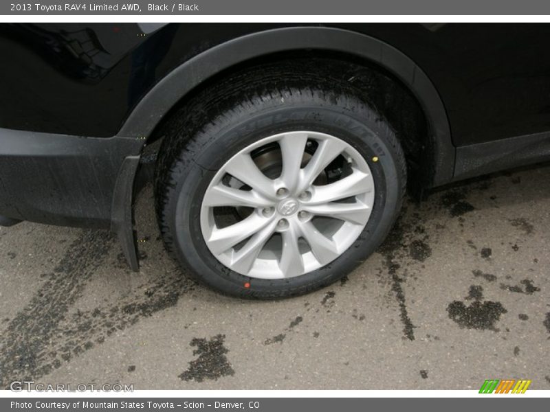 Black / Black 2013 Toyota RAV4 Limited AWD