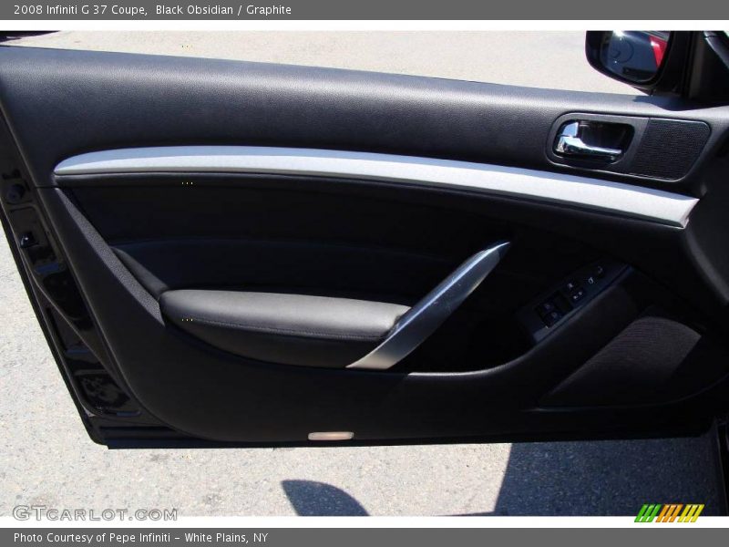 Black Obsidian / Graphite 2008 Infiniti G 37 Coupe