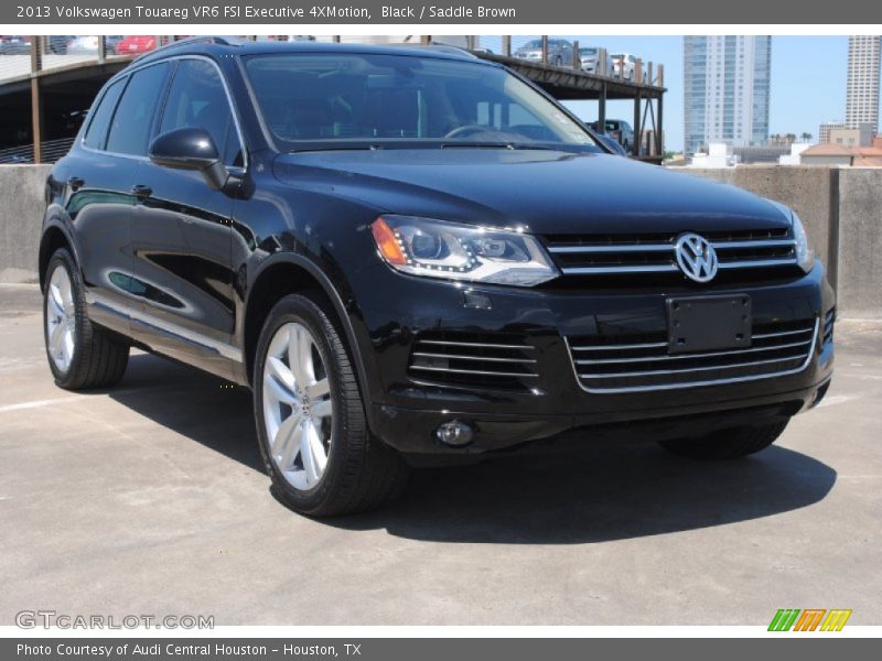 Black / Saddle Brown 2013 Volkswagen Touareg VR6 FSI Executive 4XMotion