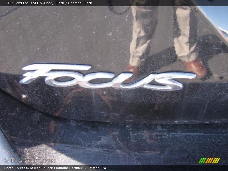 Black / Charcoal Black 2012 Ford Focus SEL 5-Door