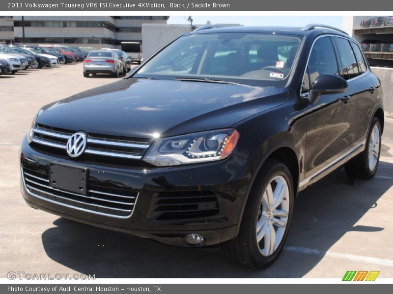 Black / Saddle Brown 2013 Volkswagen Touareg VR6 FSI Executive 4XMotion