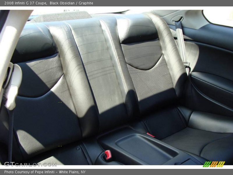 Black Obsidian / Graphite 2008 Infiniti G 37 Coupe