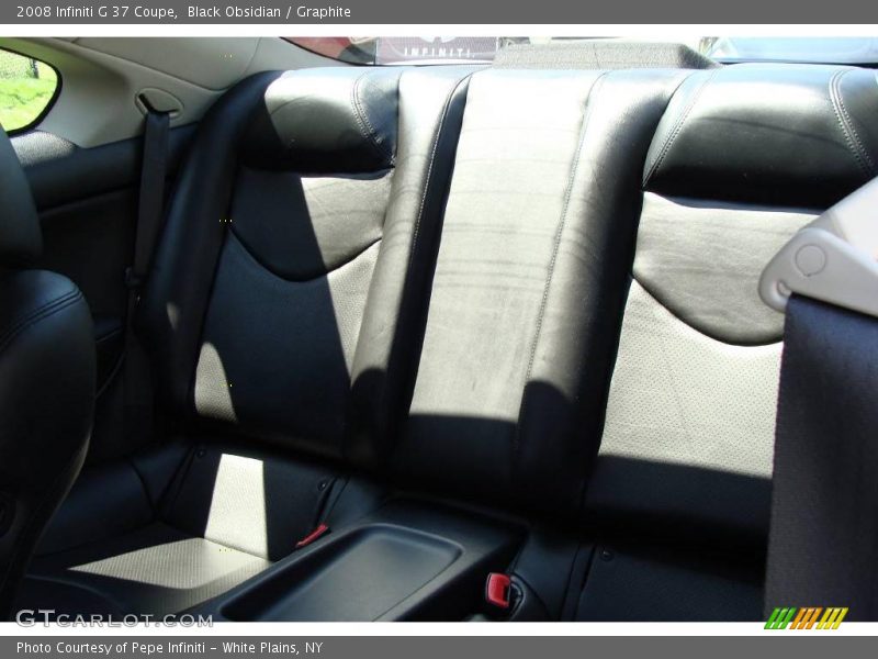 Black Obsidian / Graphite 2008 Infiniti G 37 Coupe