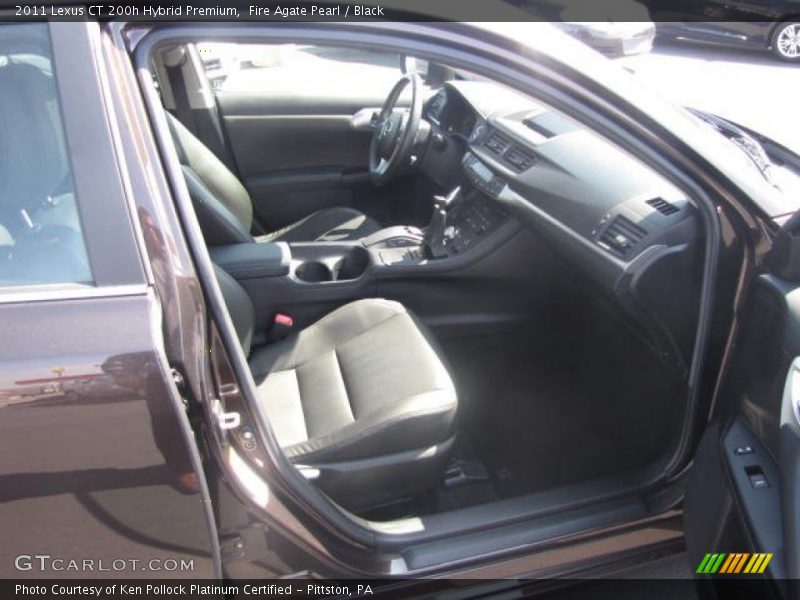 Fire Agate Pearl / Black 2011 Lexus CT 200h Hybrid Premium