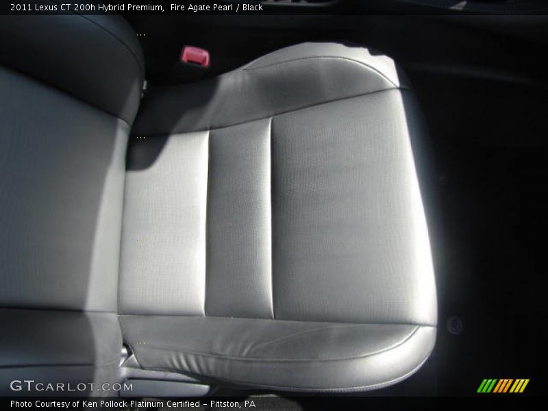 Fire Agate Pearl / Black 2011 Lexus CT 200h Hybrid Premium