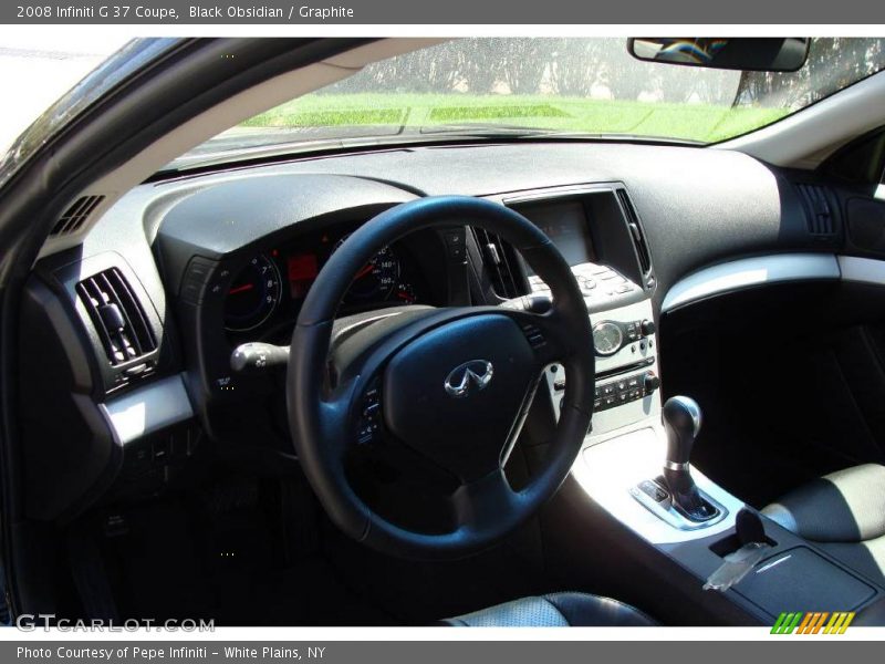 Black Obsidian / Graphite 2008 Infiniti G 37 Coupe