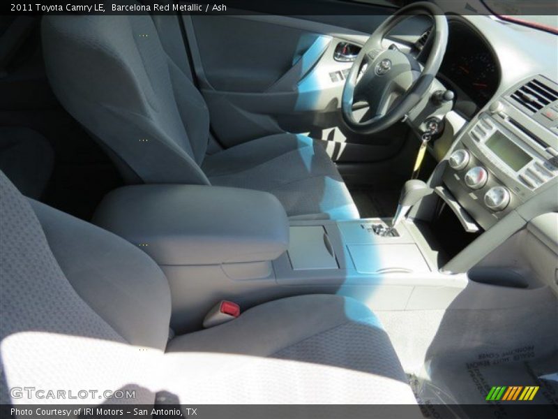 Barcelona Red Metallic / Ash 2011 Toyota Camry LE