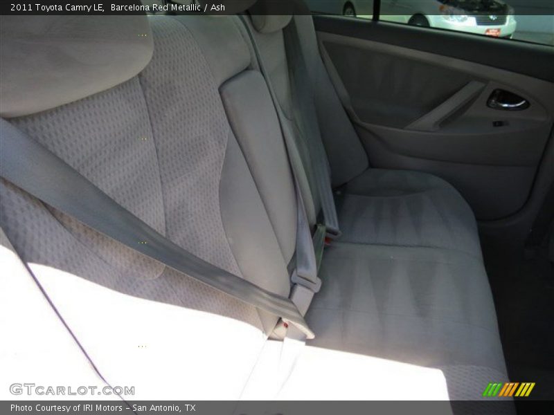 Barcelona Red Metallic / Ash 2011 Toyota Camry LE