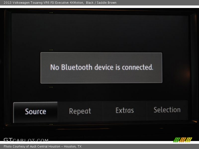 Black / Saddle Brown 2013 Volkswagen Touareg VR6 FSI Executive 4XMotion