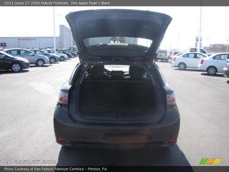 Fire Agate Pearl / Black 2011 Lexus CT 200h Hybrid Premium