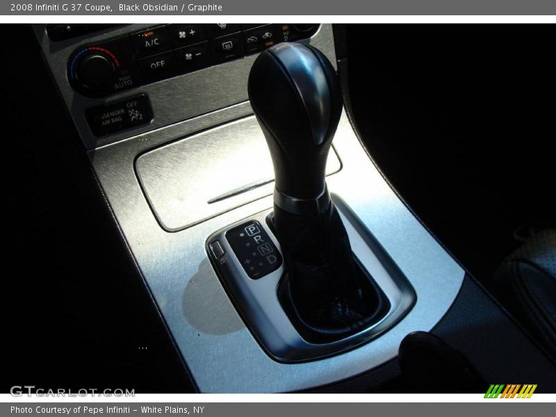 Black Obsidian / Graphite 2008 Infiniti G 37 Coupe