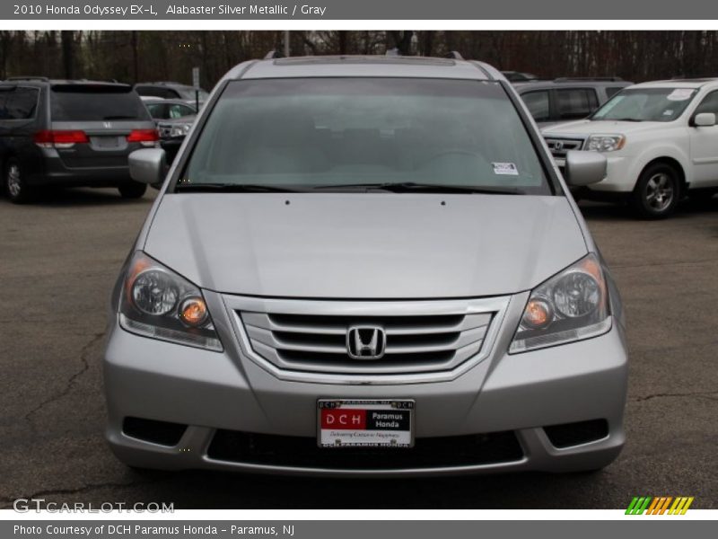Alabaster Silver Metallic / Gray 2010 Honda Odyssey EX-L