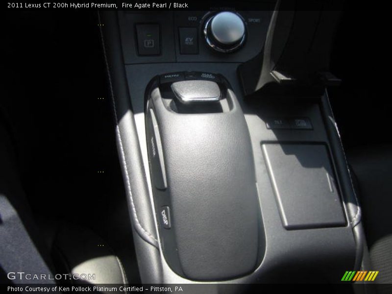 Fire Agate Pearl / Black 2011 Lexus CT 200h Hybrid Premium
