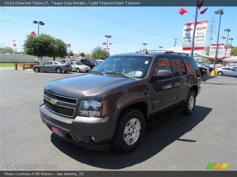 Taupe Gray Metallic / Light Titanium/Dark Titanium 2010 Chevrolet Tahoe LT