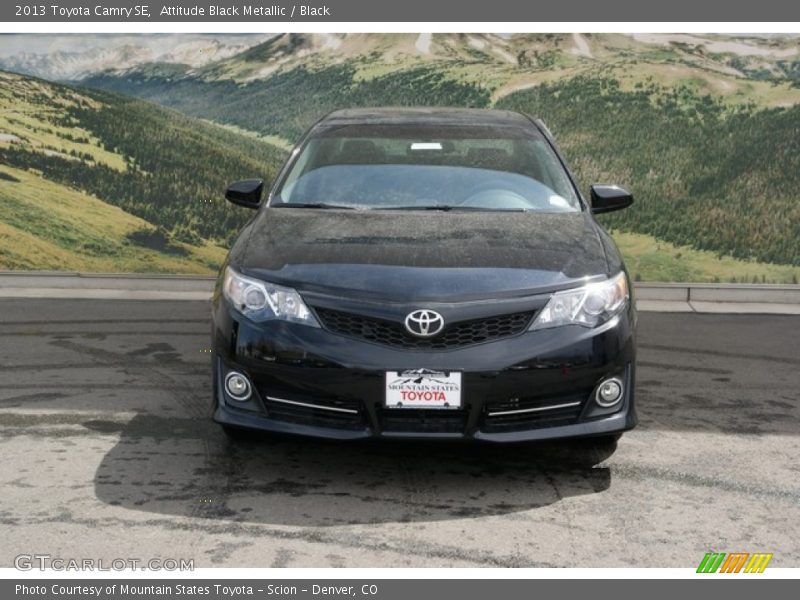 Attitude Black Metallic / Black 2013 Toyota Camry SE
