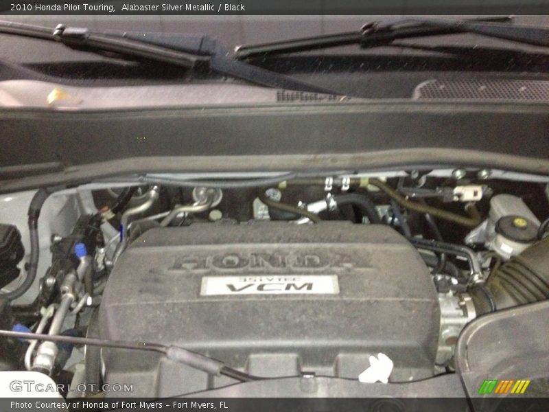 Alabaster Silver Metallic / Black 2010 Honda Pilot Touring
