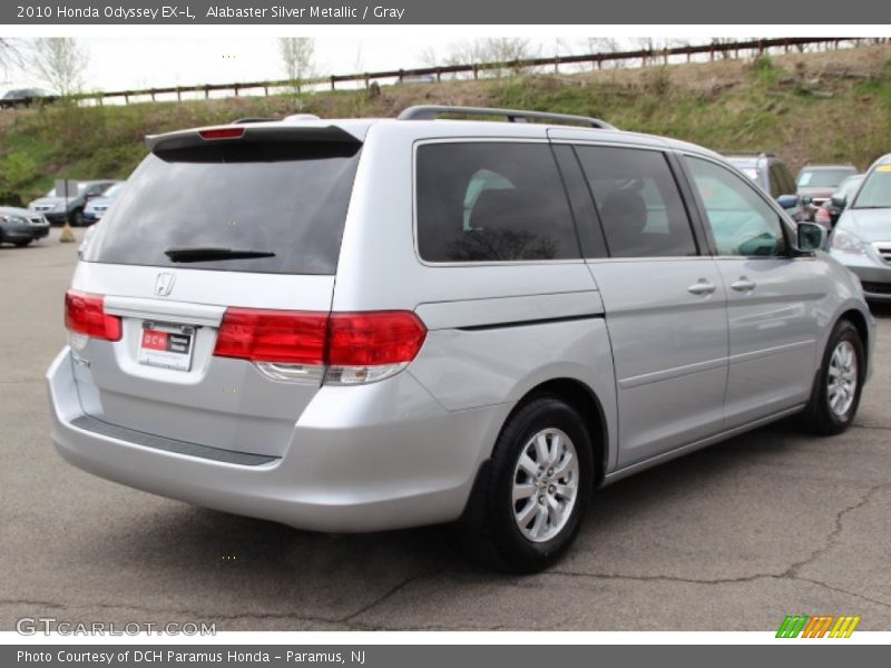 Alabaster Silver Metallic / Gray 2010 Honda Odyssey EX-L